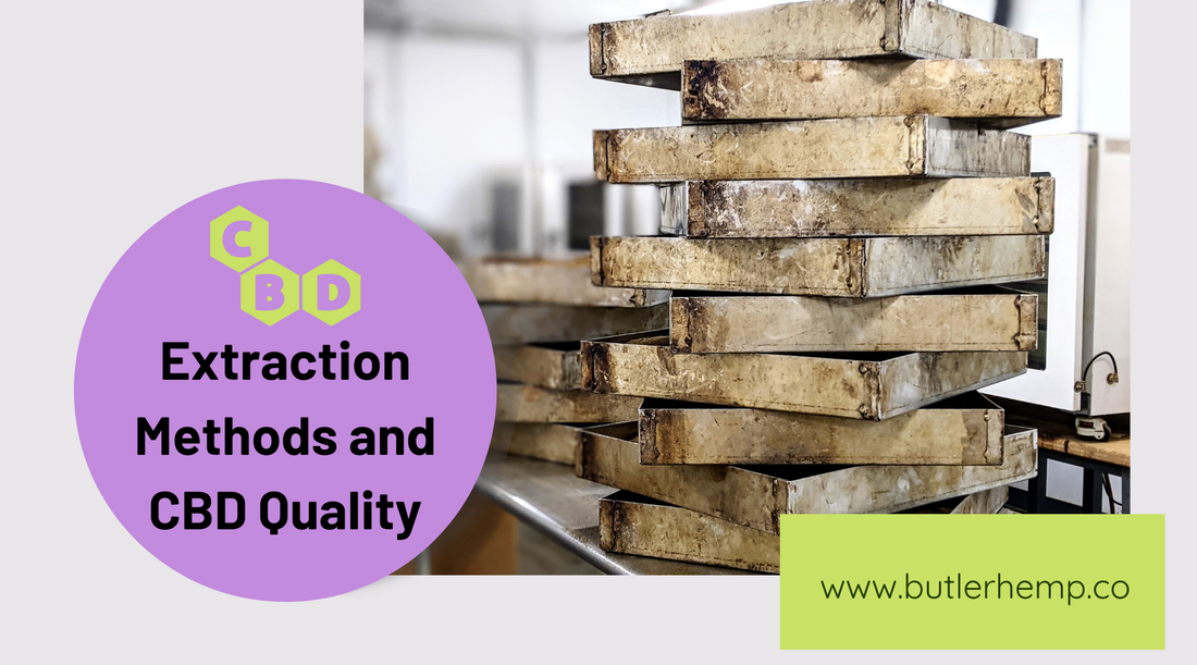 How Different Extraction Methods Determine the Quality of Your CBD