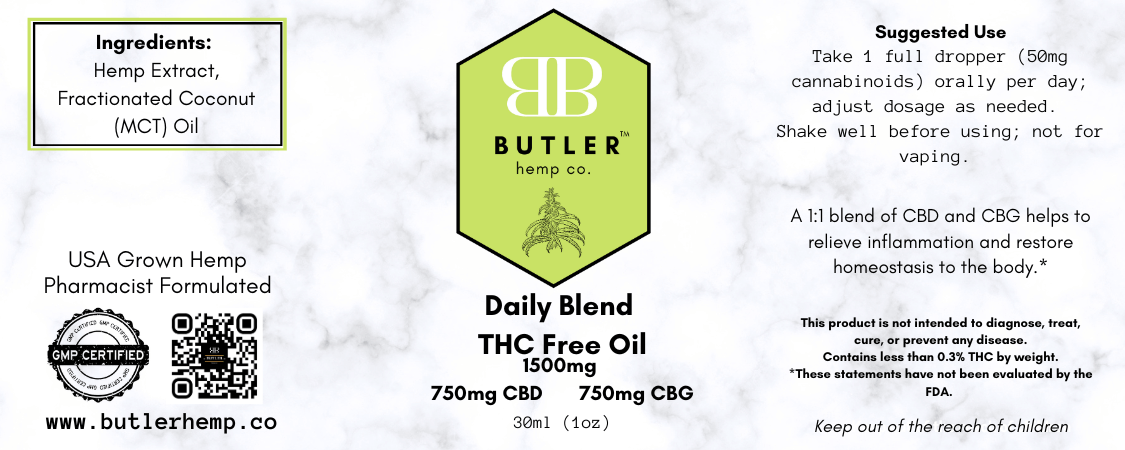 since we only use pure isolate cannabinoids that are tested down to the parts per million (ppm), you can be sure that there is no THC in this bottle, and is safe to take if you have drug testing concerns.