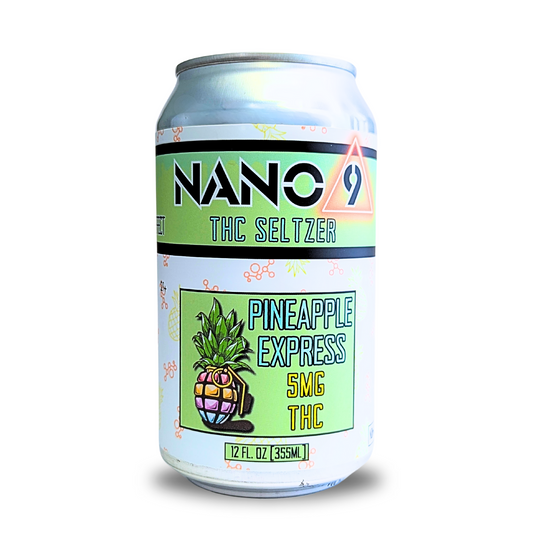 5mg Pineapple Express THC Seltzer: Nano 9 Pack