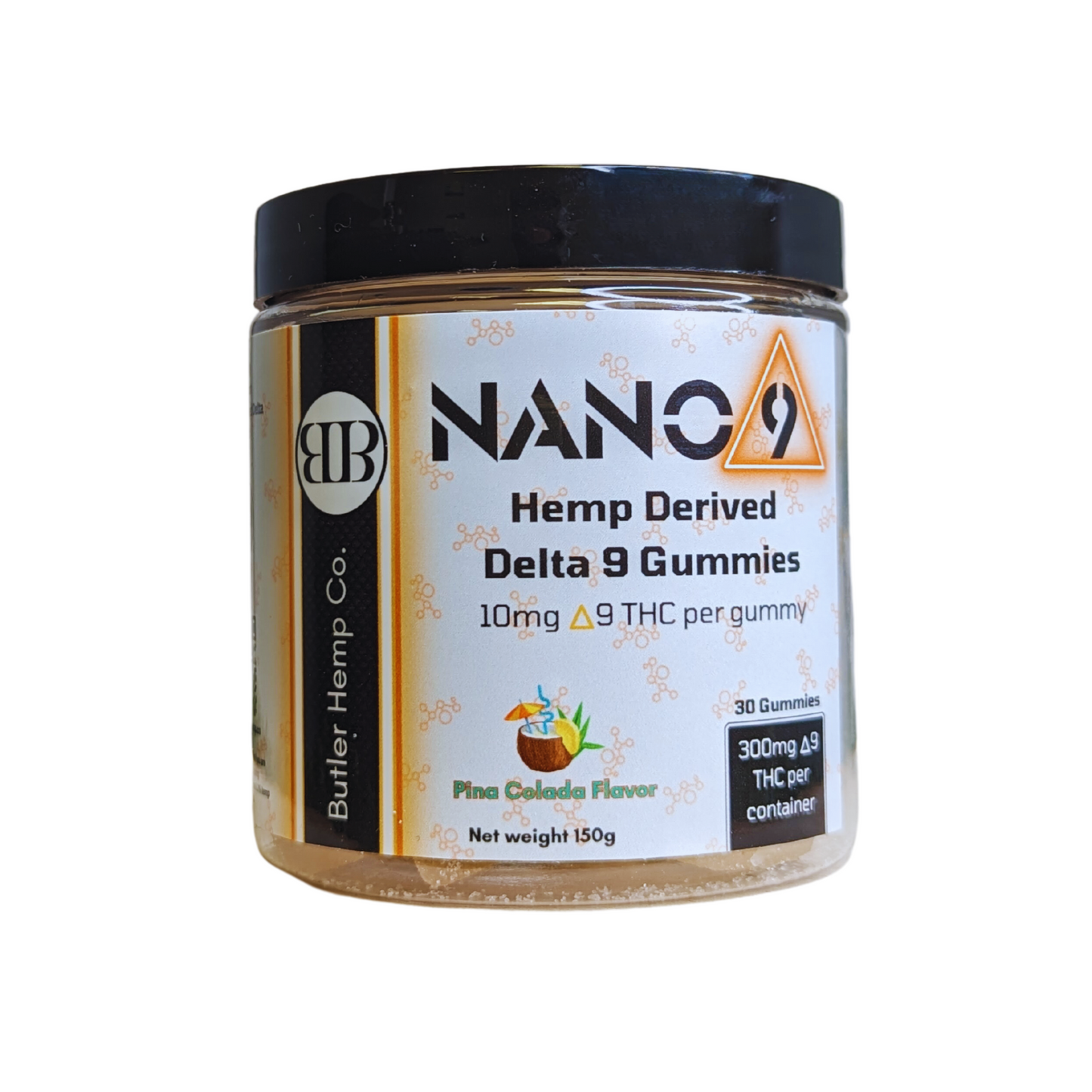 Nano 9 Hemp-Derived Delta 9 Gummies 30 Count