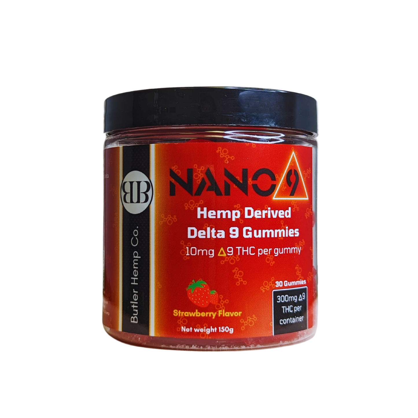 Nano 9 Hemp-Derived Delta 9 Gummies 30 Count