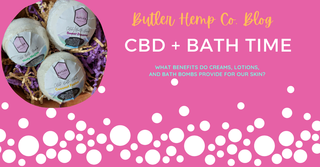 CBD at Bath Time: Suds Up for Soft Skin