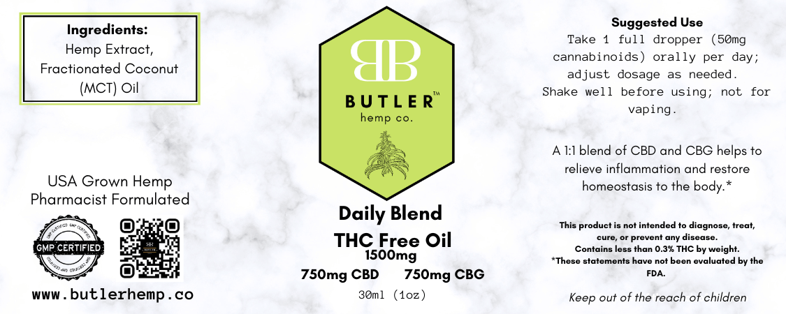 since we only use pure isolate cannabinoids that are tested down to the parts per million (ppm), you can be sure that there is no THC in this bottle, and is safe to take if you have drug testing concerns. 