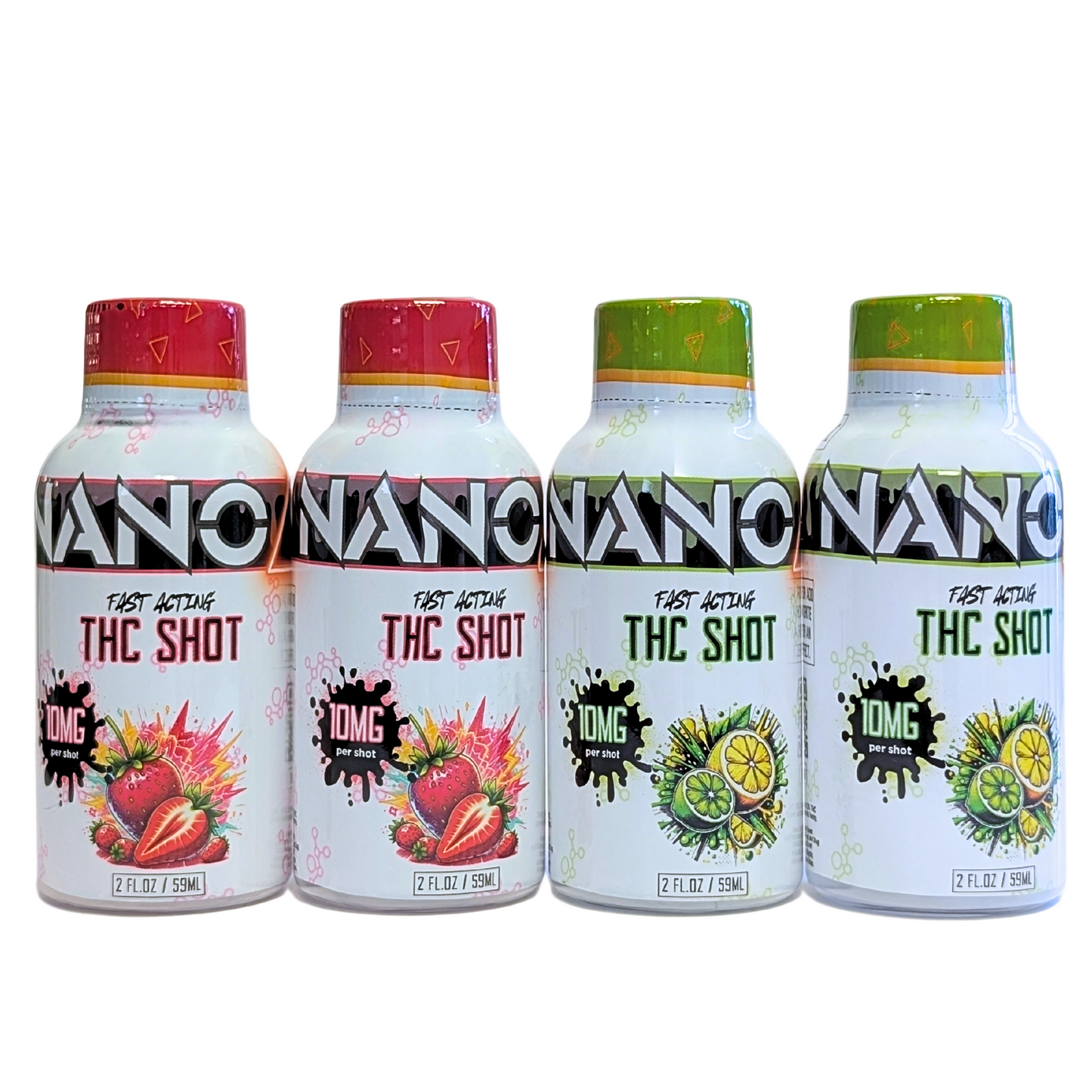 Nano 9 10mg Shooters: 4 Pack