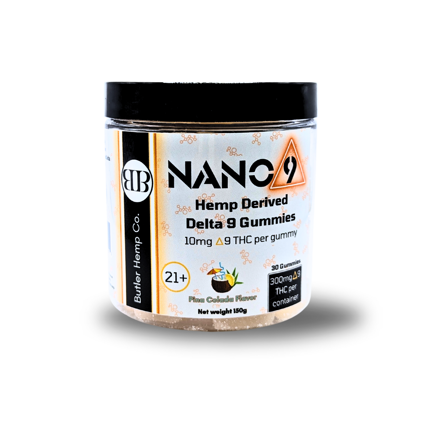 Nano 9 Hemp-Derived Delta 9 Gummies 30 Count